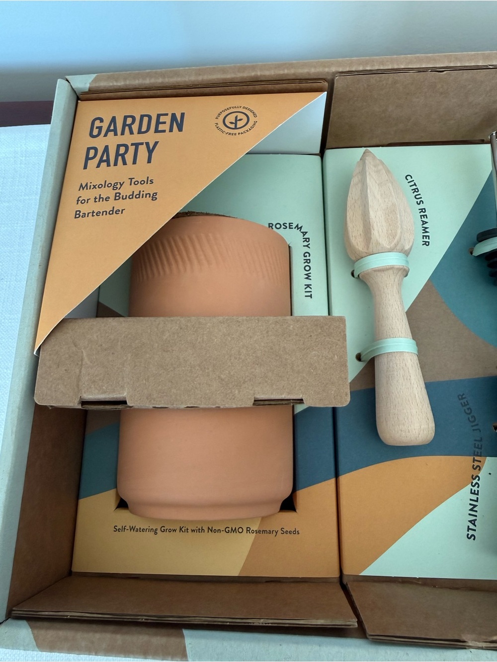 Garden Party Mixology Tool Set NIB
